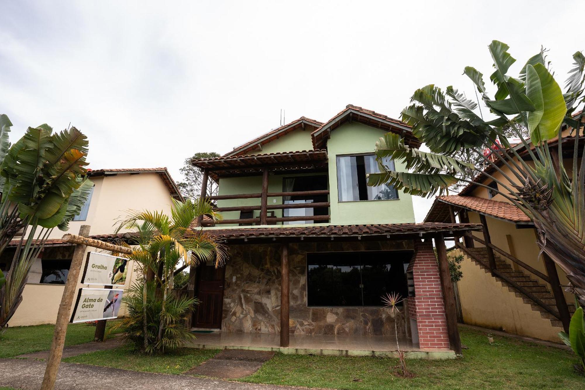 Hotel Alpha Ville Chales Conceicao da Ibitipoca Ngoại thất bức ảnh